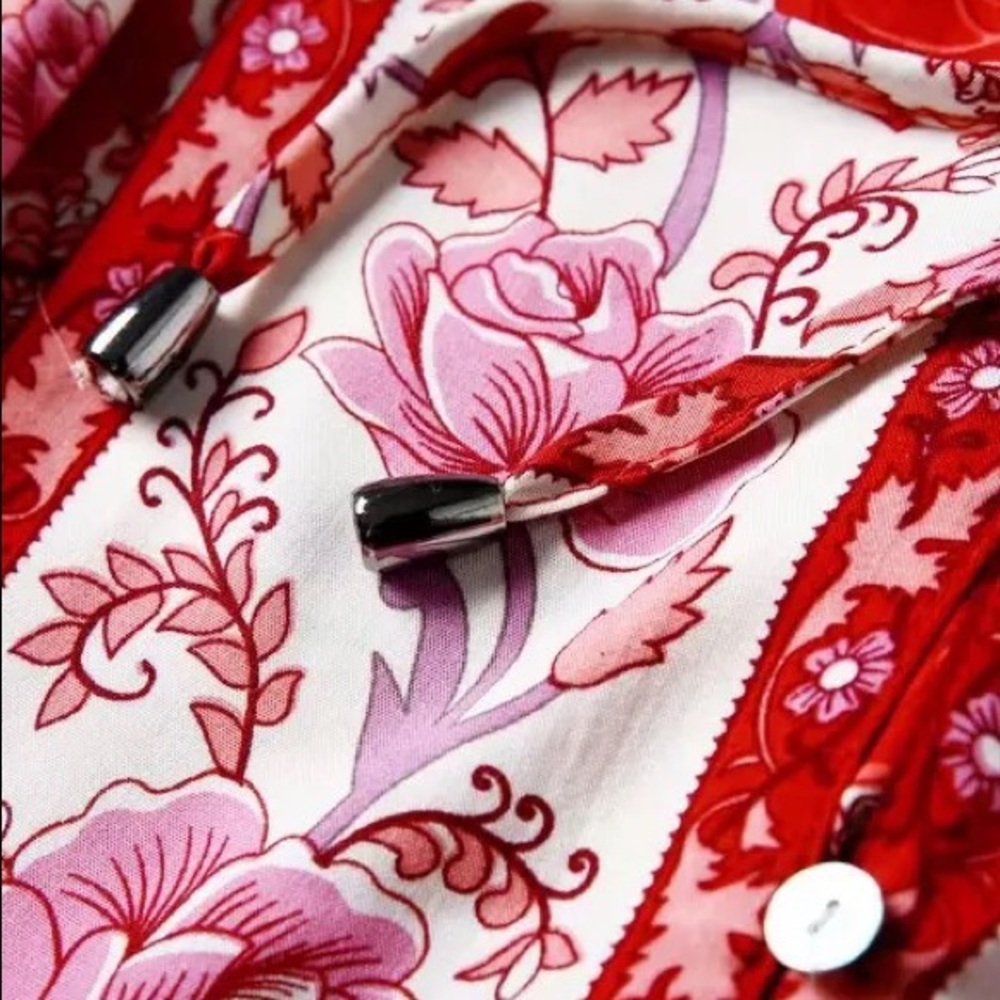 Gypsy Boho Floral Mini Dress - Picture 6 of 9